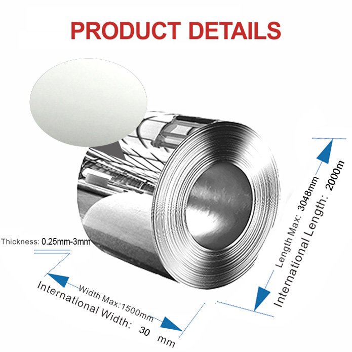 201 304 8K mirror stainless steel coil（images 12）