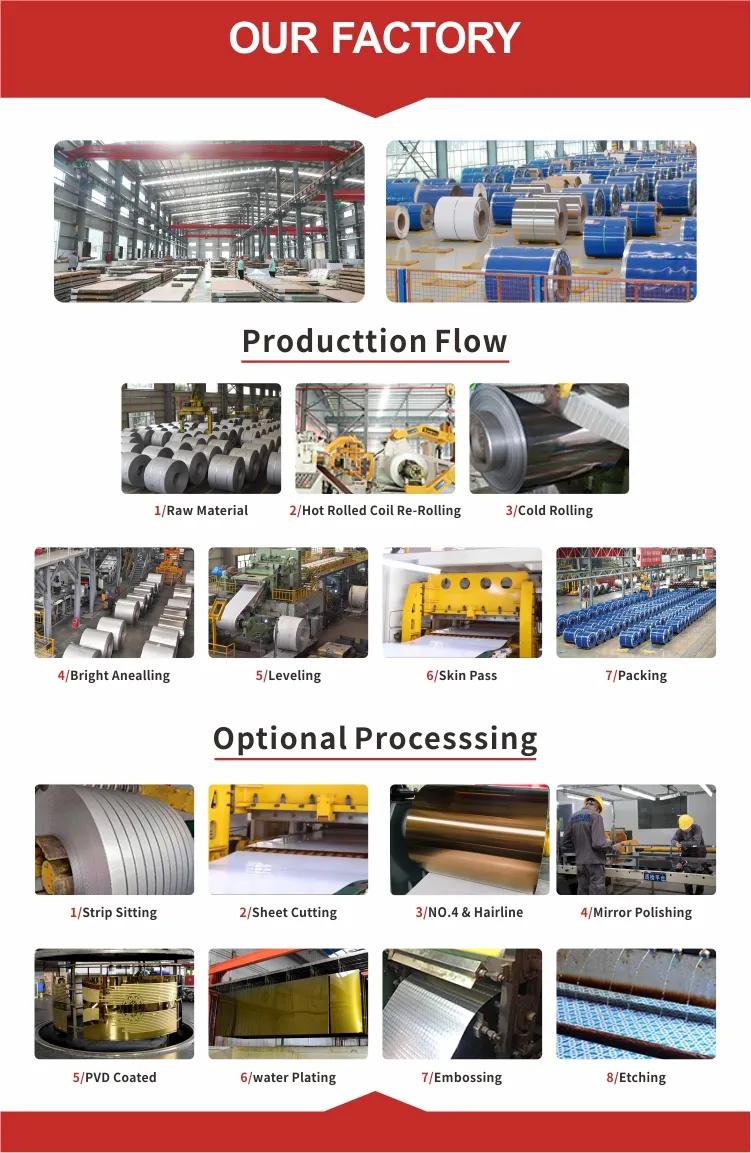 304 316 Color Cold Rolled Stainless Steel Coils（images 14）