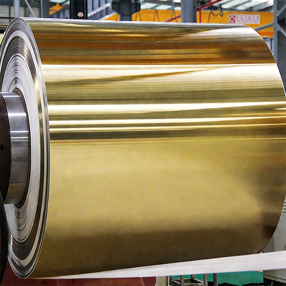 ss201 304 gold Mirror hairline coil Color Stainless Steel Coils（images 2）