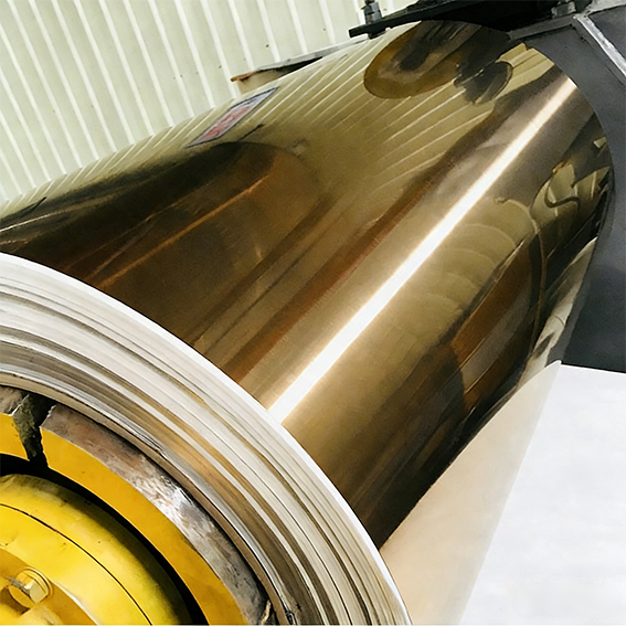 304 Titanium Gold Mirror Stainless Steel Coils（images 2）