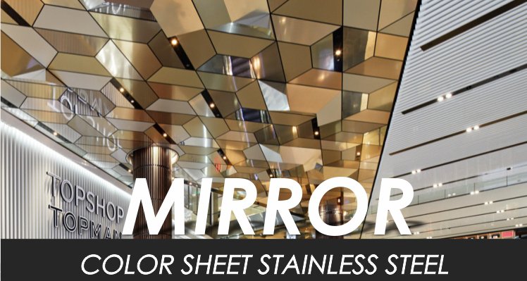 304 ba Mirror Golden Stainless Steel Sheet（images 7）