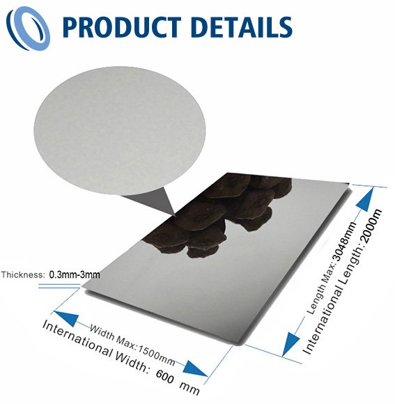 304 ba Mirror Golden Stainless Steel Sheet（images 8）