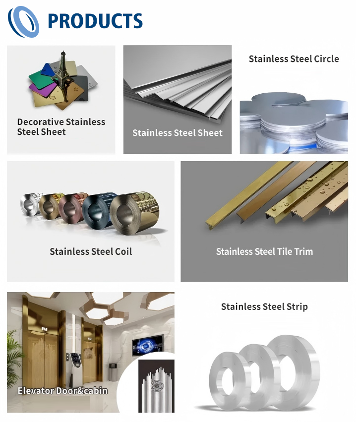 304 ba Mirror Golden Stainless Steel Sheet（images 12）