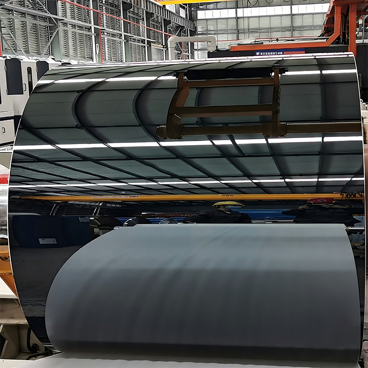 0.6/0.4Mm Mirror Black Stainless Steel Coil